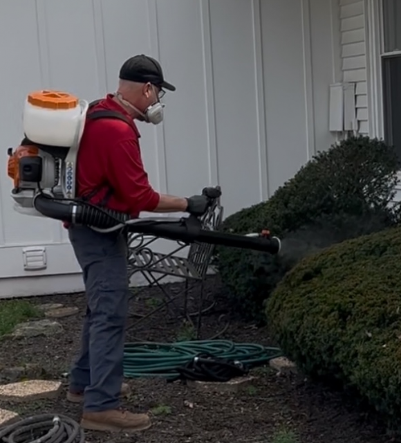 Outdoor spraying