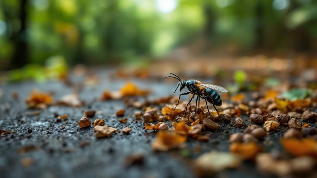 A data chart showing pest population changes in Nashville across different seasons.